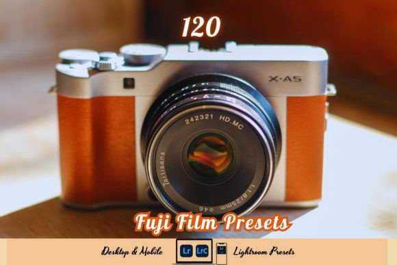 Download 120 FUJI FILM Lightroom Presets Bundle - Film lightroom Collection