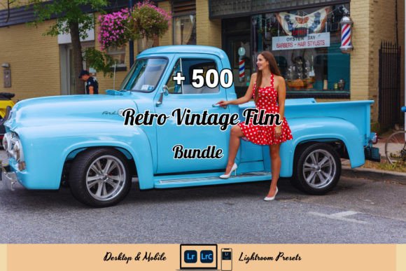 Download 500+ Retro Vintage Film Lightroom Preset - Film lightroom Collection