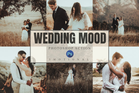 Download 8 Wedding Mood Photoshop Actions&nbsp;&nbsp; - Wedding Collection
