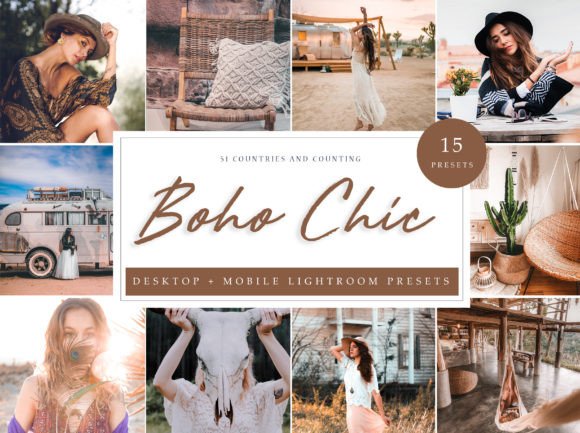 Download Lightroom Presets - Boho Chic - Boho chic Collection