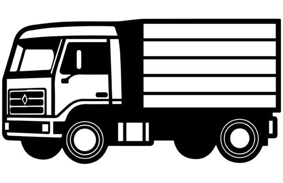 Download Commercial Van Icons Set - Premium Resources