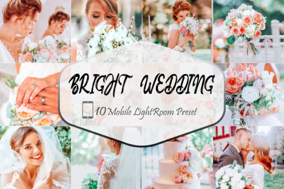 Download 10 Bright Wedding LR Mobile Preset - Wedding Collection