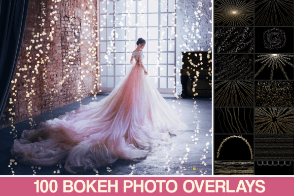 Download 100 Wedding Sparklers Photoshop Overlays - Wedding Collection